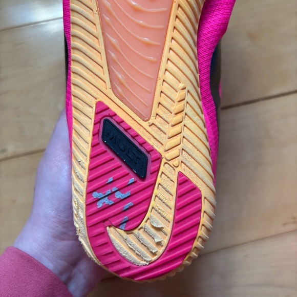 Nike Zoom Rival Track and Field Spikes Mens Size 11 Pink Orange Running Race - Picture 9 of 10